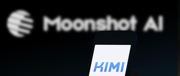 Moonshot AI official brand logo with Kimi app