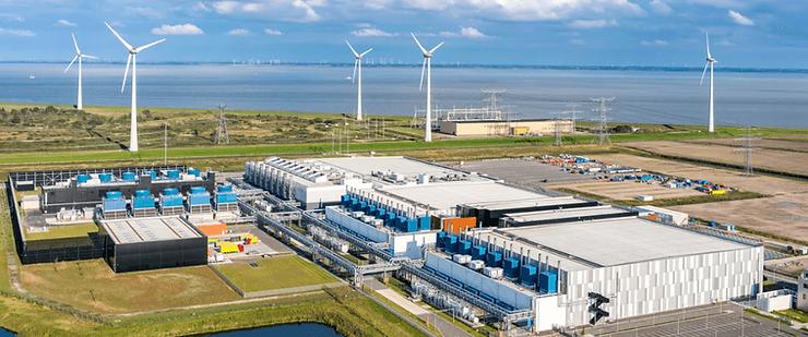Google renewable-powered data center
