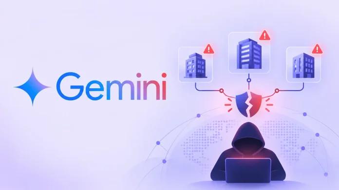 Gemini logo alongside a cybersecurity breach concept