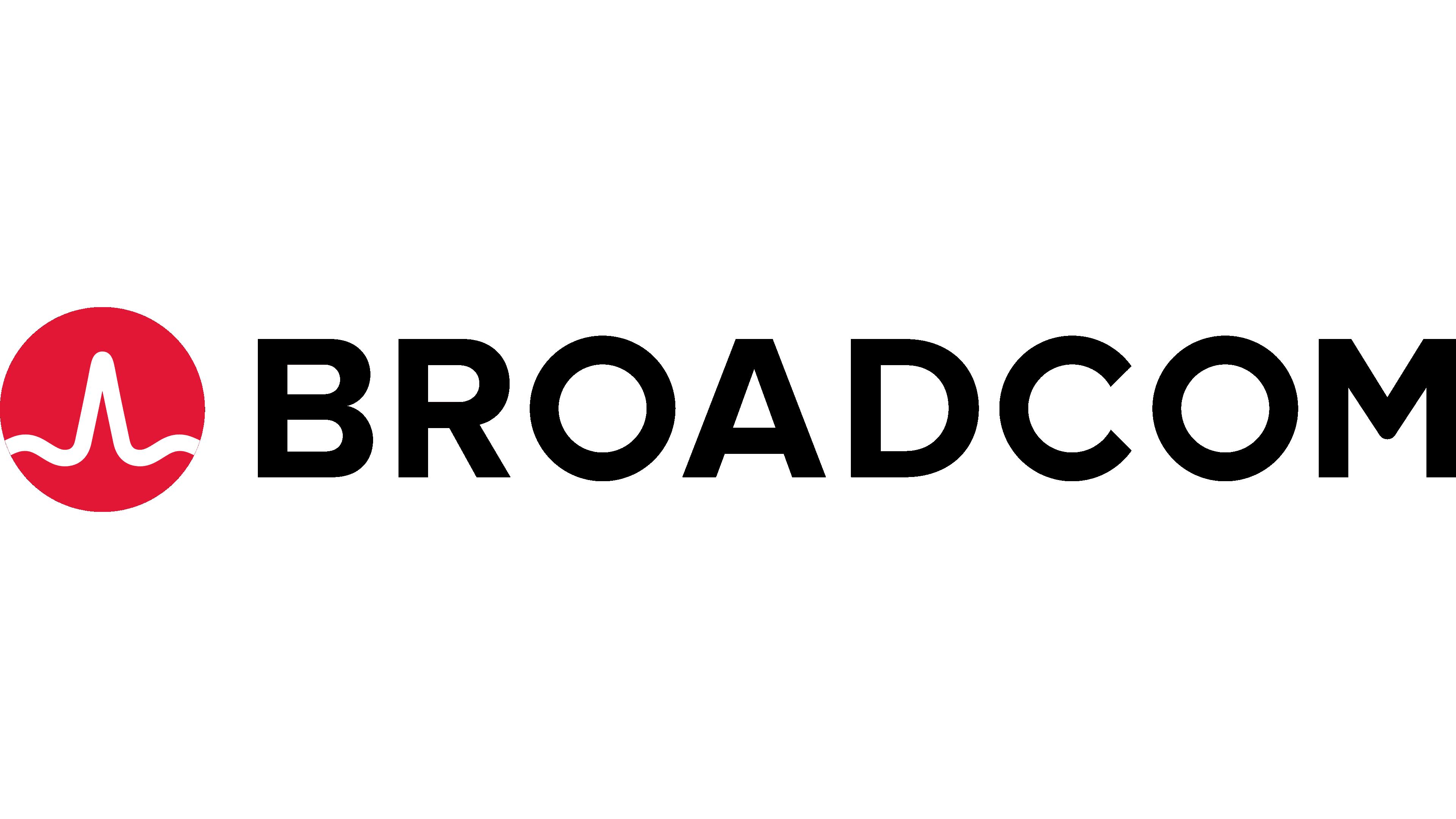 Broadcom official logo on white background