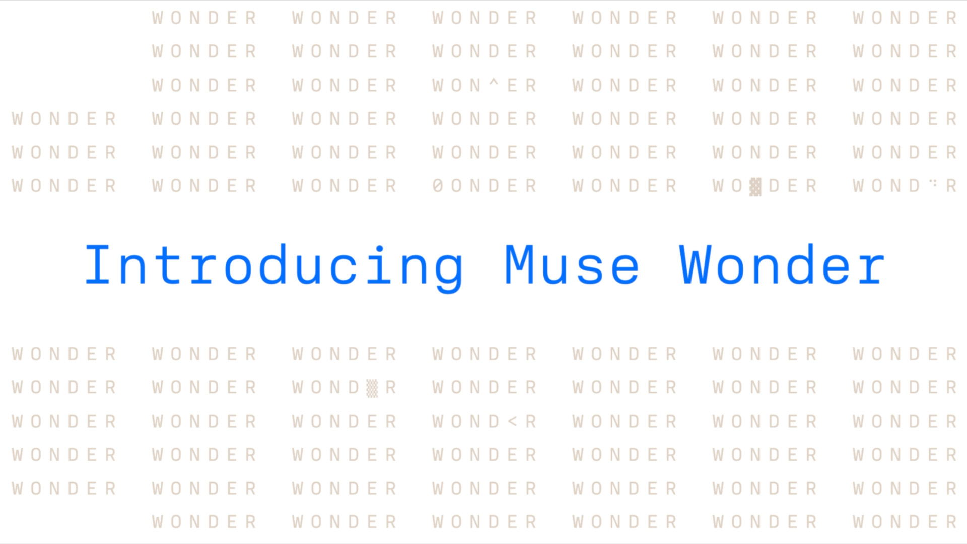 Meta Muse Wonder official announcement