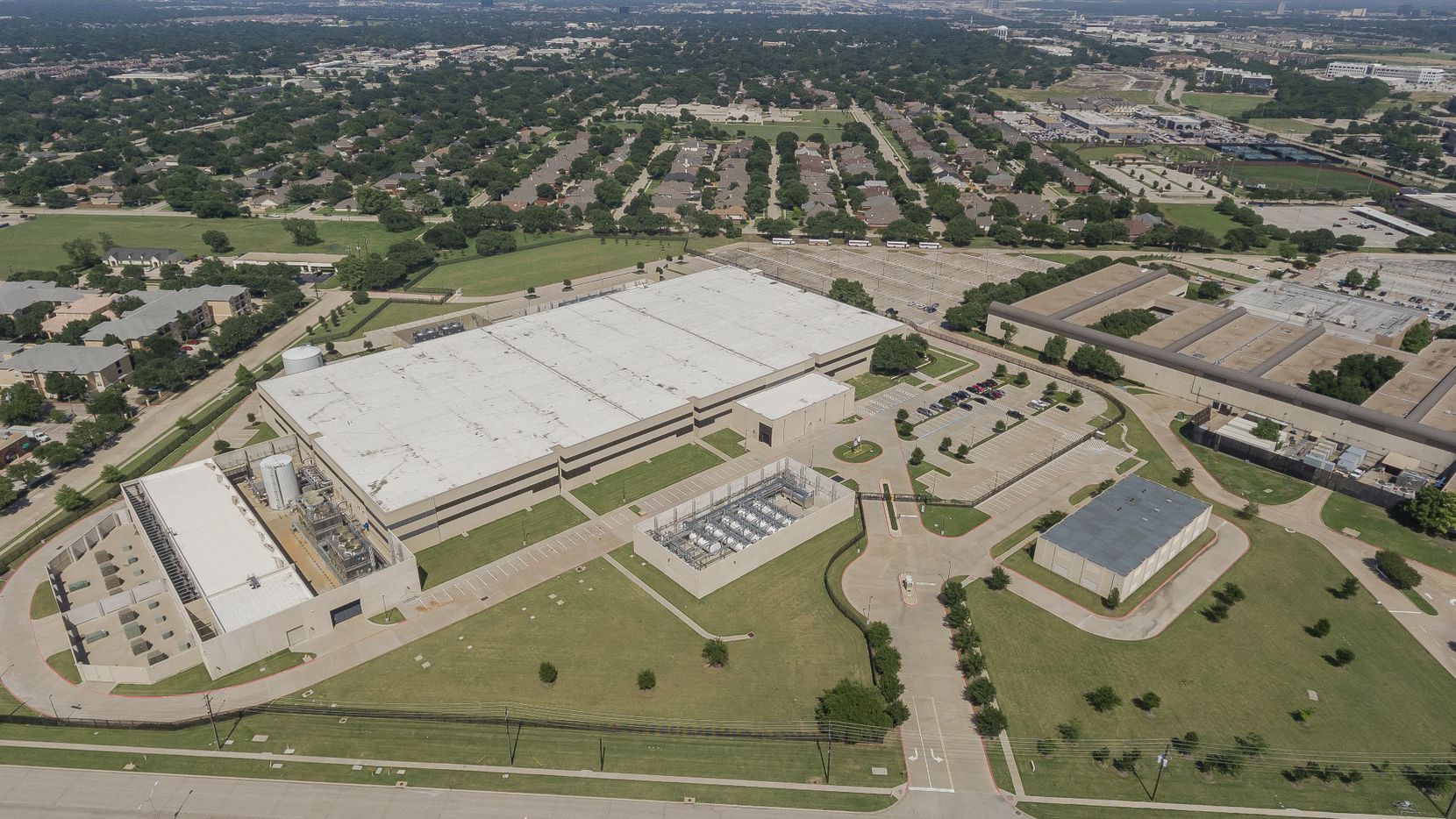 CoreWeave data center in Plano, Texas