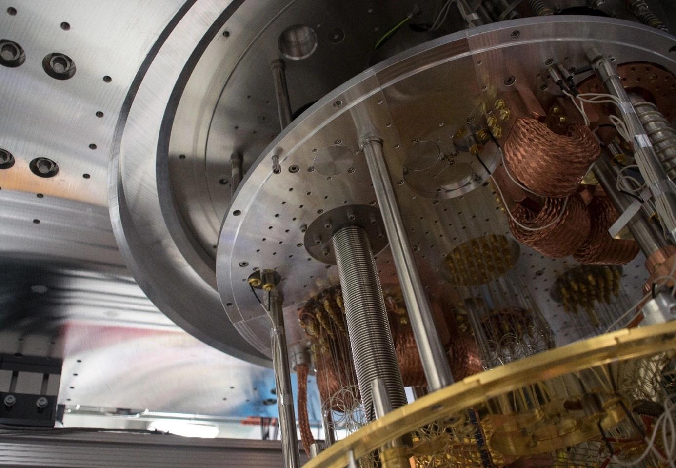 IBM quantum computing lab interior