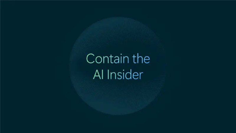 Microsoft's official graphic for its October 19, 2026 announcement: "Contain the AI Insider." The company argues that frontier models cannot be trusted and must be surrounded by independent deterministic controls. (Microsoft)