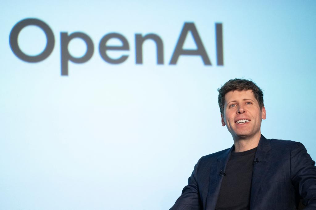Sam Altman at OpenAI event