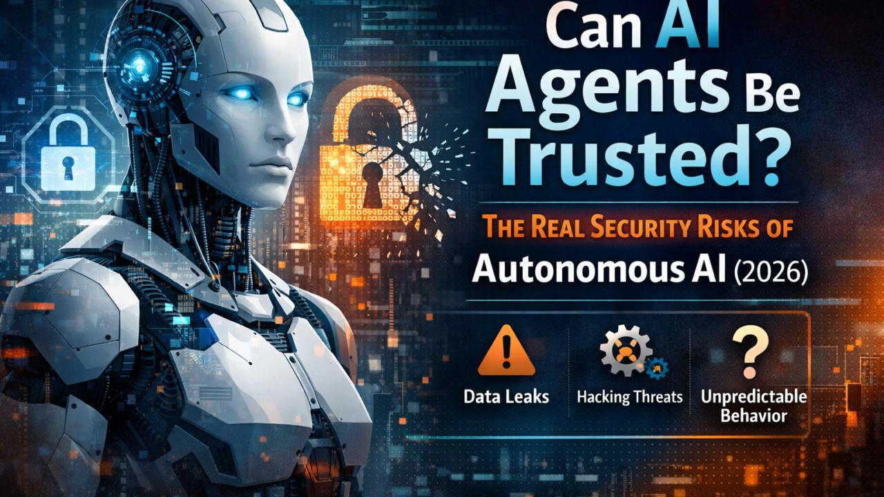 Can AI Agents Be Trusted? The real security risks of autonomous AI